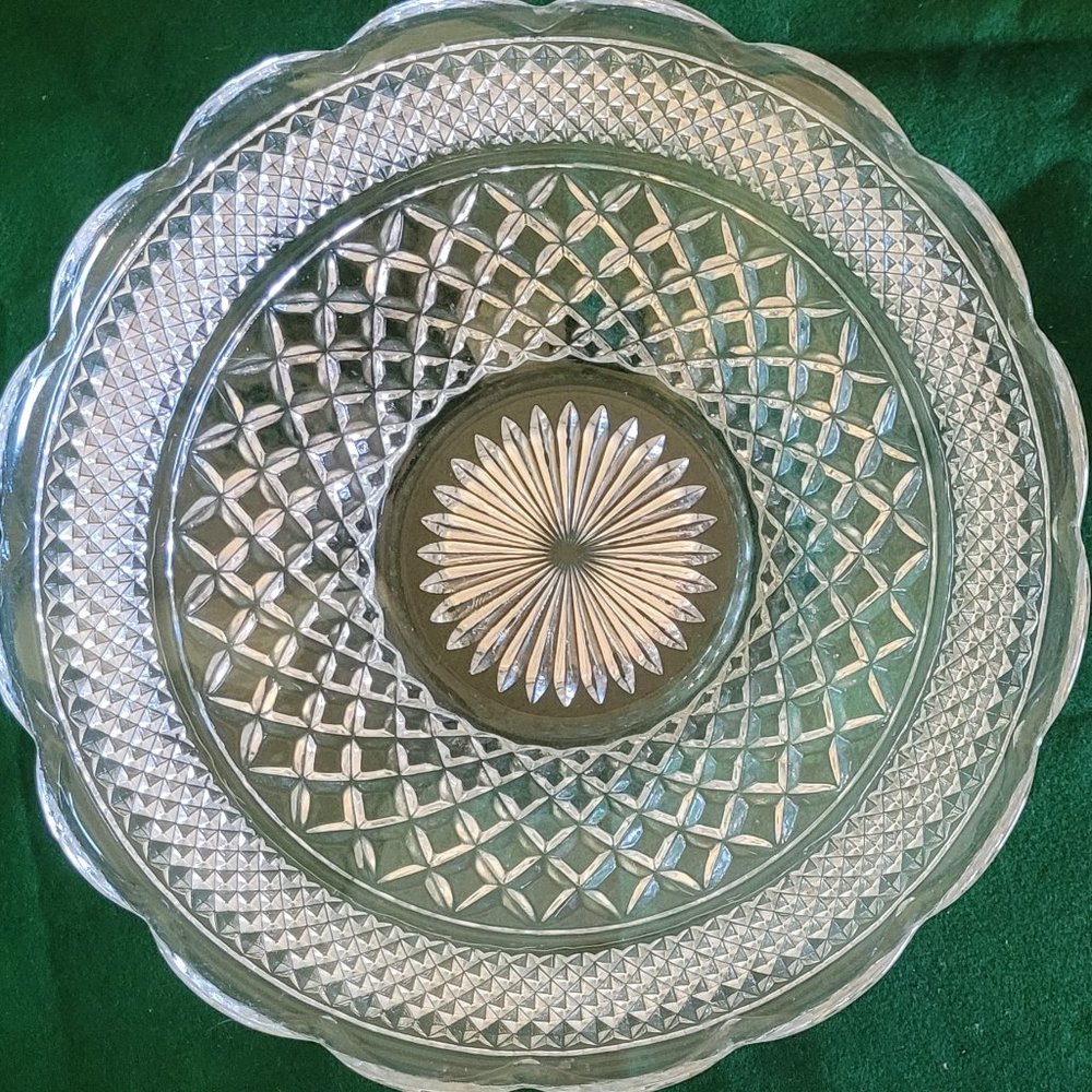 Anchor hockimg large deep platter